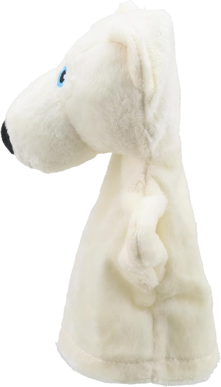 The Puppet Company - Meine erste Weihnachtspuppe - Eisbär-Handpuppe - Geeignet ab Geburt - PC003828,