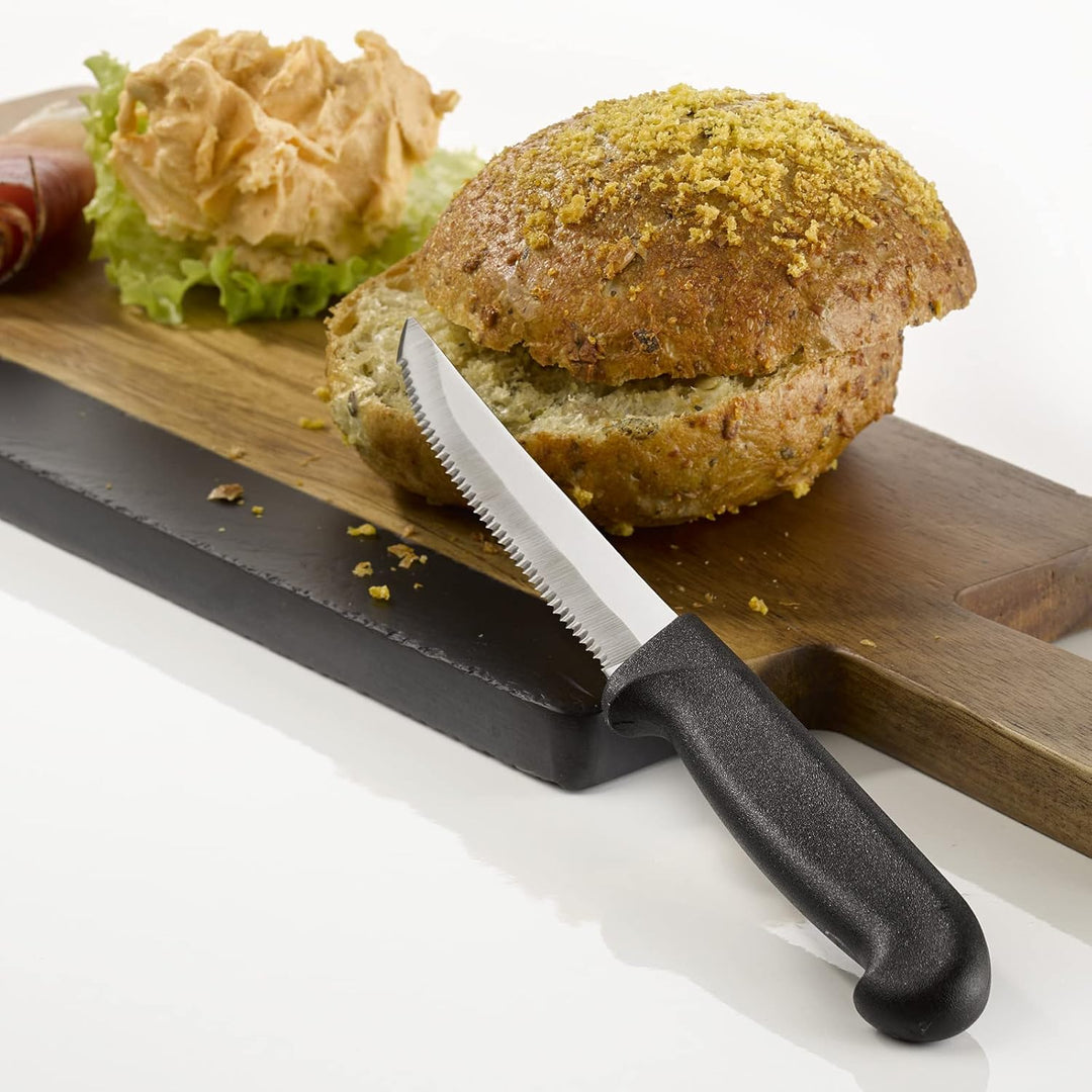 Buddy's Blades - Steakmesser, 6er Set, Messerset, Gemüsemesser, Brötchenmesser Küchenmesser, Ergonom