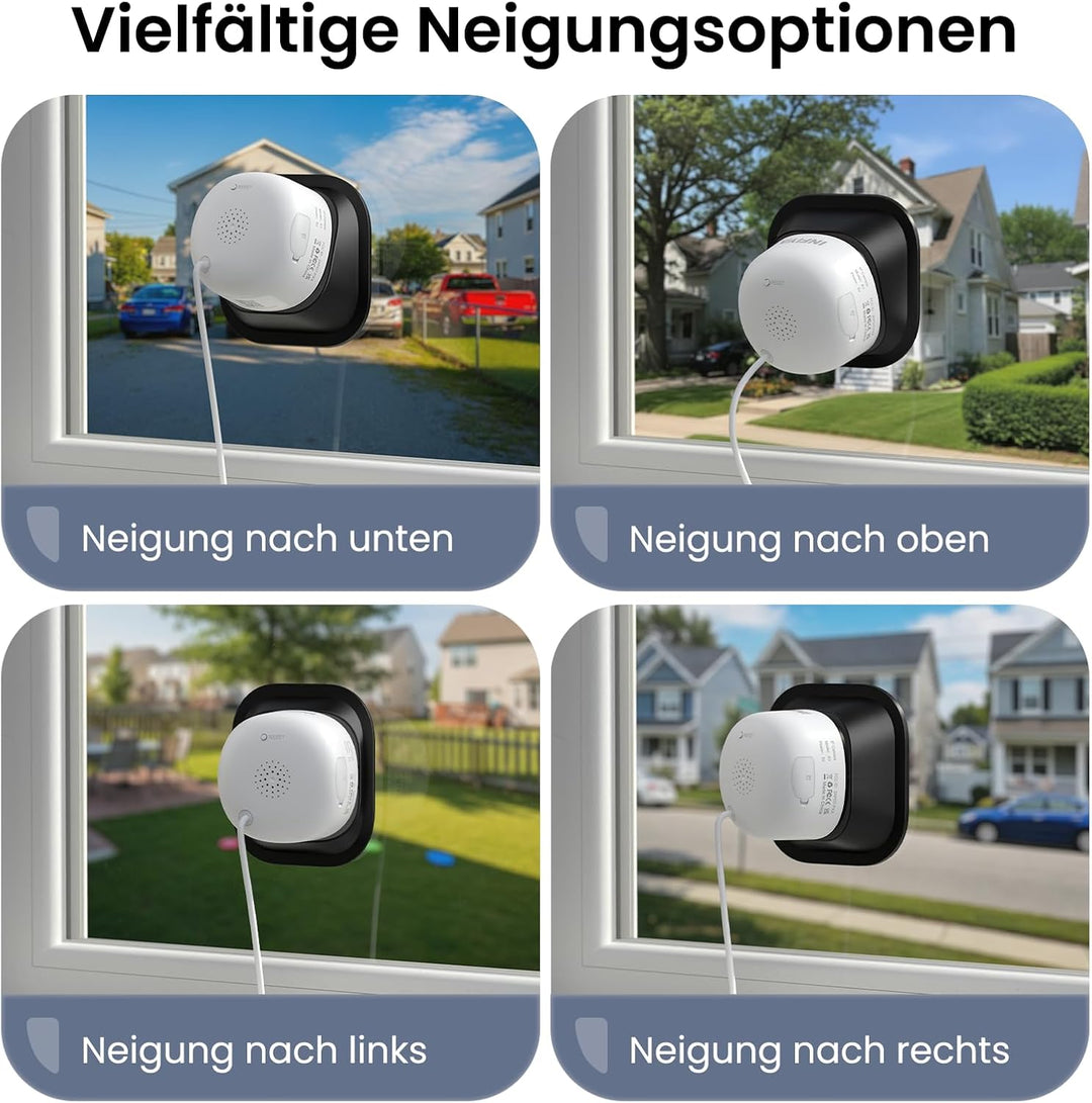 INFIYA Fensterkamera Innen, 2,4&5GHz WiFi Überwachungskamera Innen/Aussen, WLAN Window Camera Indoor