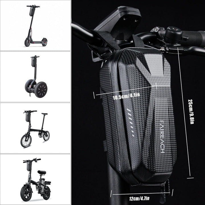 Faireach Scooter Tasche für Roller, Rollertasche Front Tube Bag Gross Lenkertasche Wasserfest, Vorde