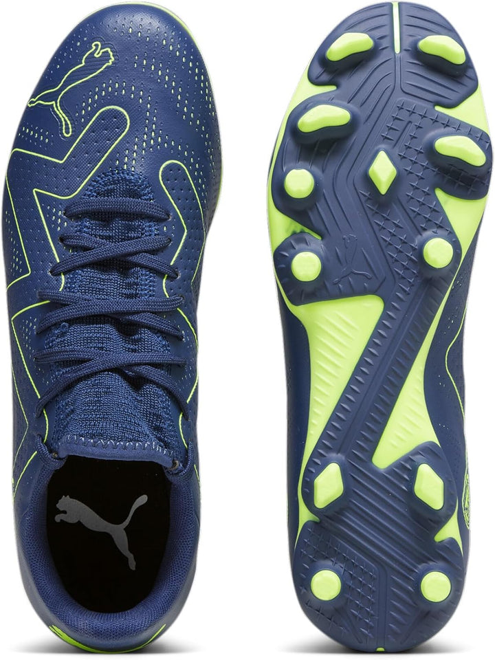 PUMA Herren Future Play Fg/Ag Fussballschuh, 40.5 EU Persian Blue Pro Green