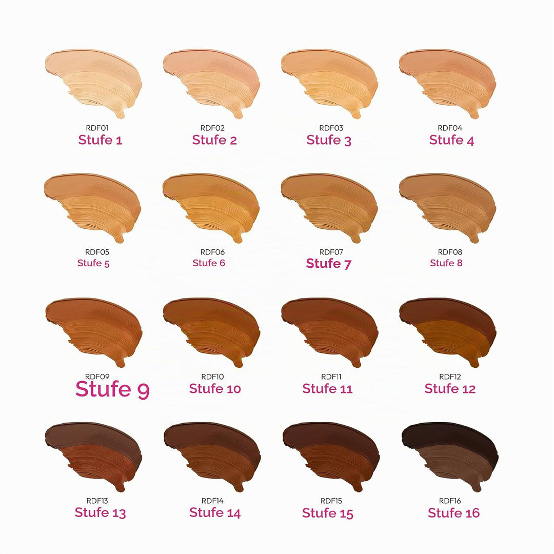 3D FACE CREATOR (RDF16) - Ruby Kisses HD 2 Color Foundation + Concealer by Ruby Kisses