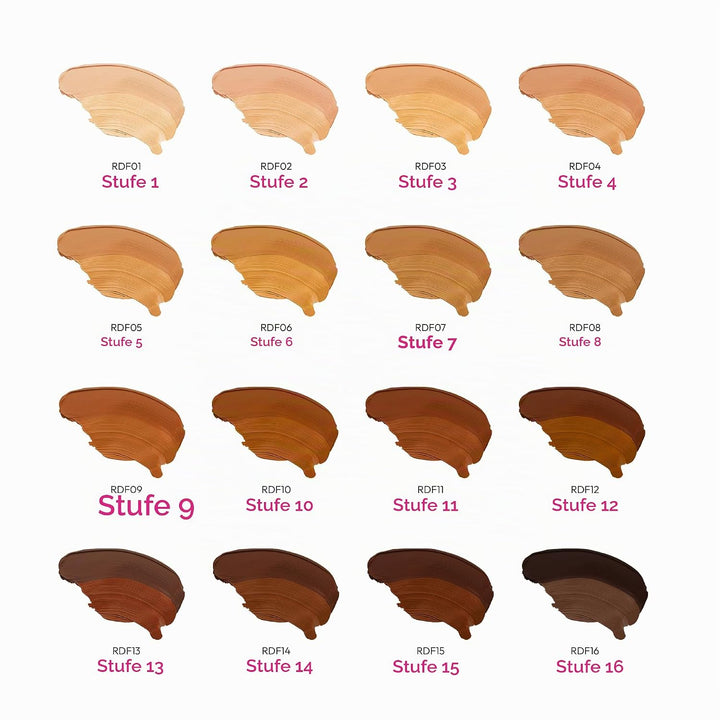 3D FACE CREATOR (RDF16) - Ruby Kisses HD 2 Color Foundation + Concealer by Ruby Kisses