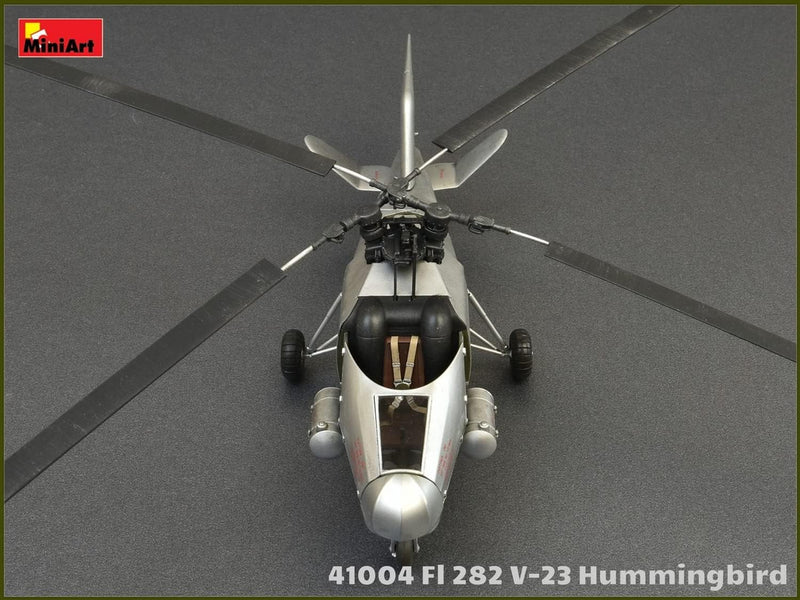 MiniArt 41004 1:35 FL 282 V-23 Hummingbird Hubschrauber - originalgetreue Nachbildung, Modellbau, Pl