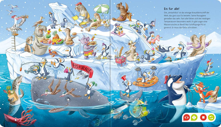 tiptoi® Die grosse Wimmelreise der Tiere, Pappband