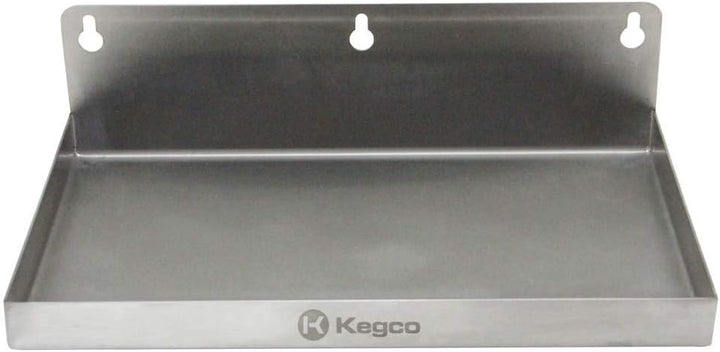 Kegco SEDP-106 Abtropfschale, Edelstahl 25,4 cm, 25,4 cm