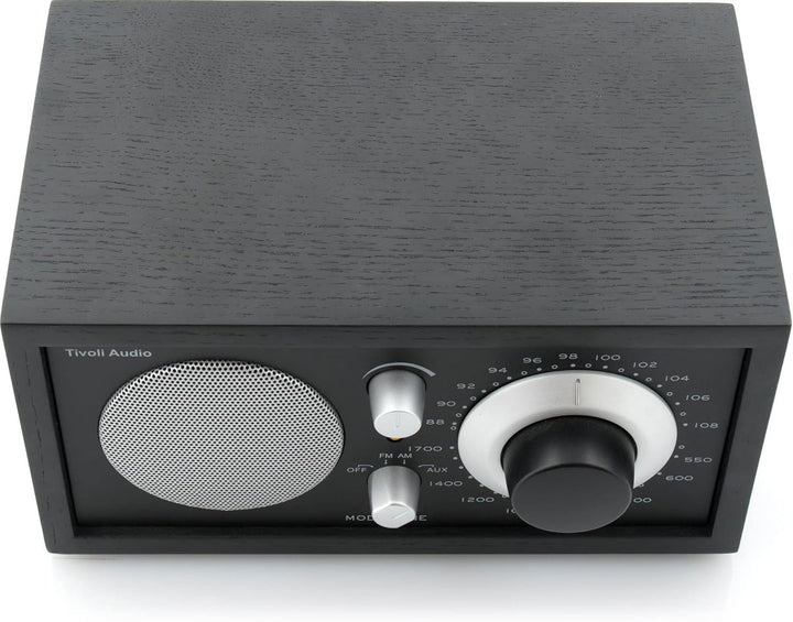 Tivoli Audio Model One UKW-/MW-Radio (Schwarz / Schwarz / Silber) black, black