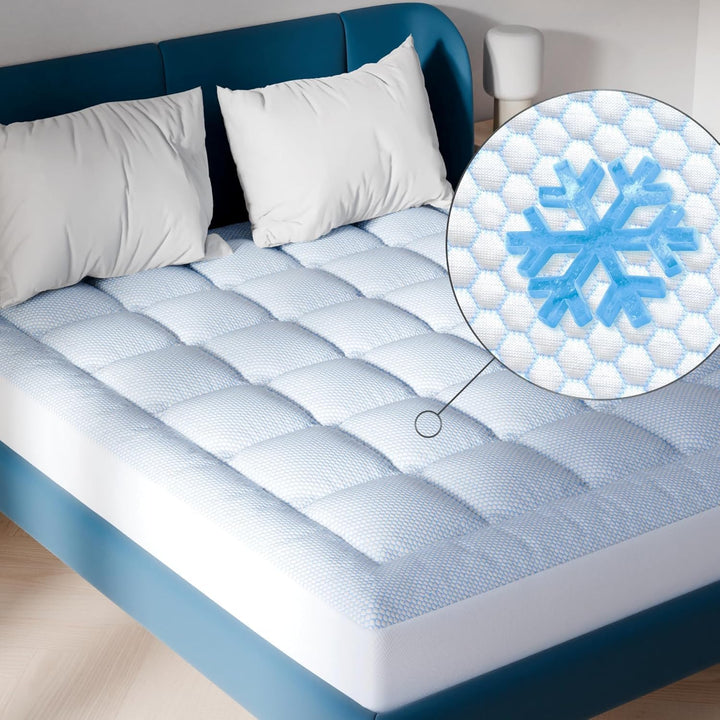 Cooling Mattress Topper 160x200 cm Kühlung 160x200, Kühlung 160x200