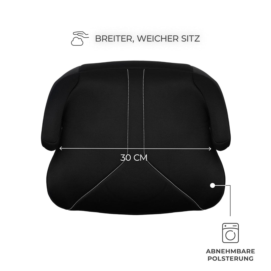 Kinderkraft I-BOOST 2 I-SIZE, Autositz, 125-150 cm, Babyschale, Sitzerhöhung für 6 bis 12 Jahre, ein