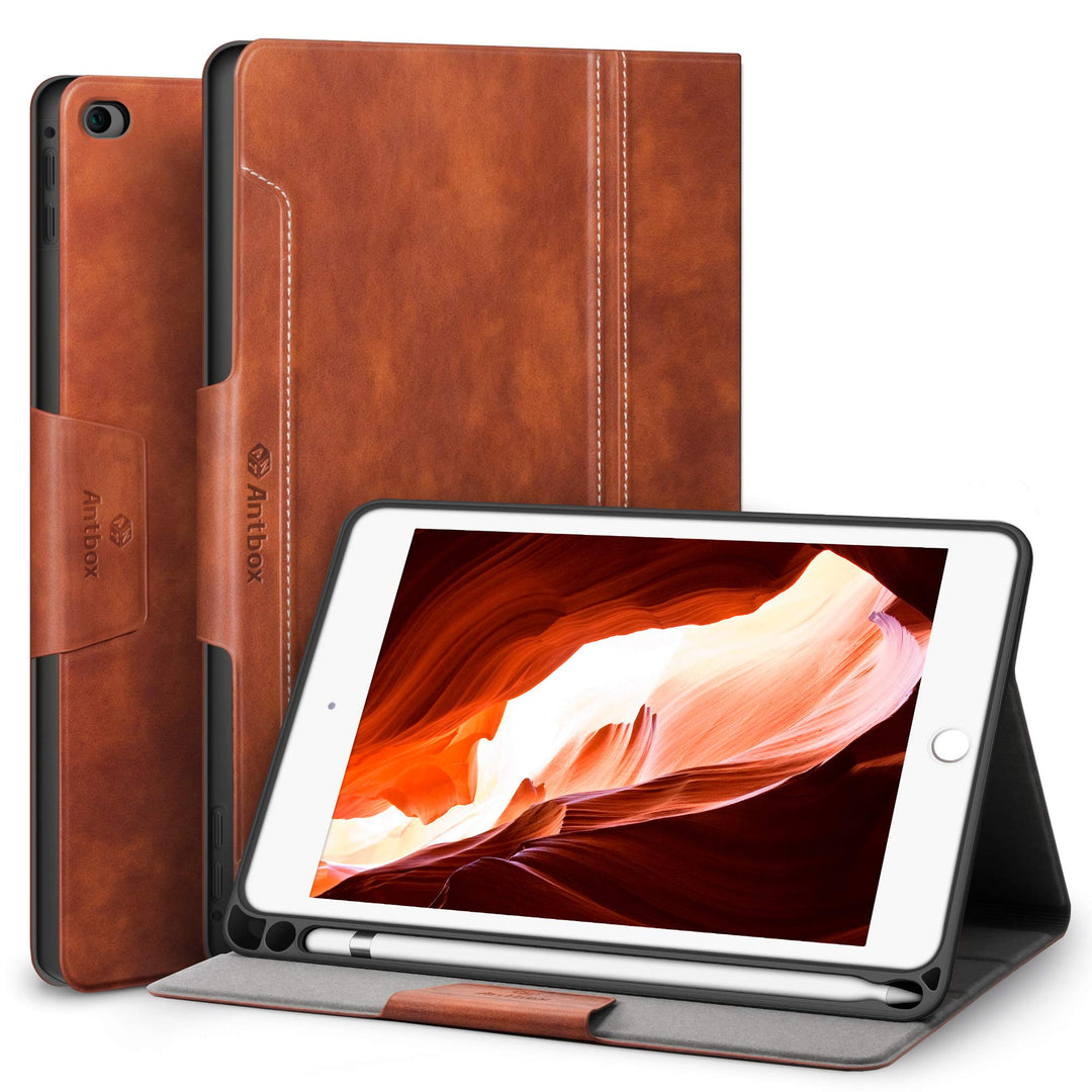 Antbox Hülle für iPad mini 5 2019 7.9 Zoll/iPad mini 4 mit Pencil Halter Auto Schlaf/Wach Funktion P