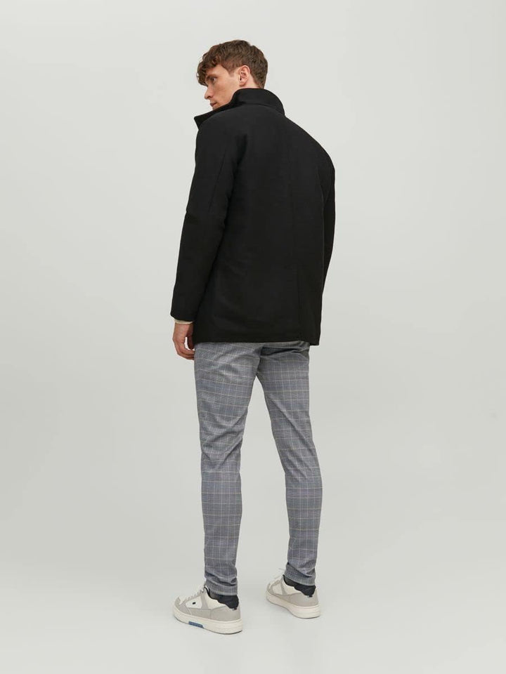 JACK & JONES Herren Jjimarco Jjphil Nor Blue/Chip Check Noos Hose 30W / 34L Chipmunk, 30W / 34L Chip