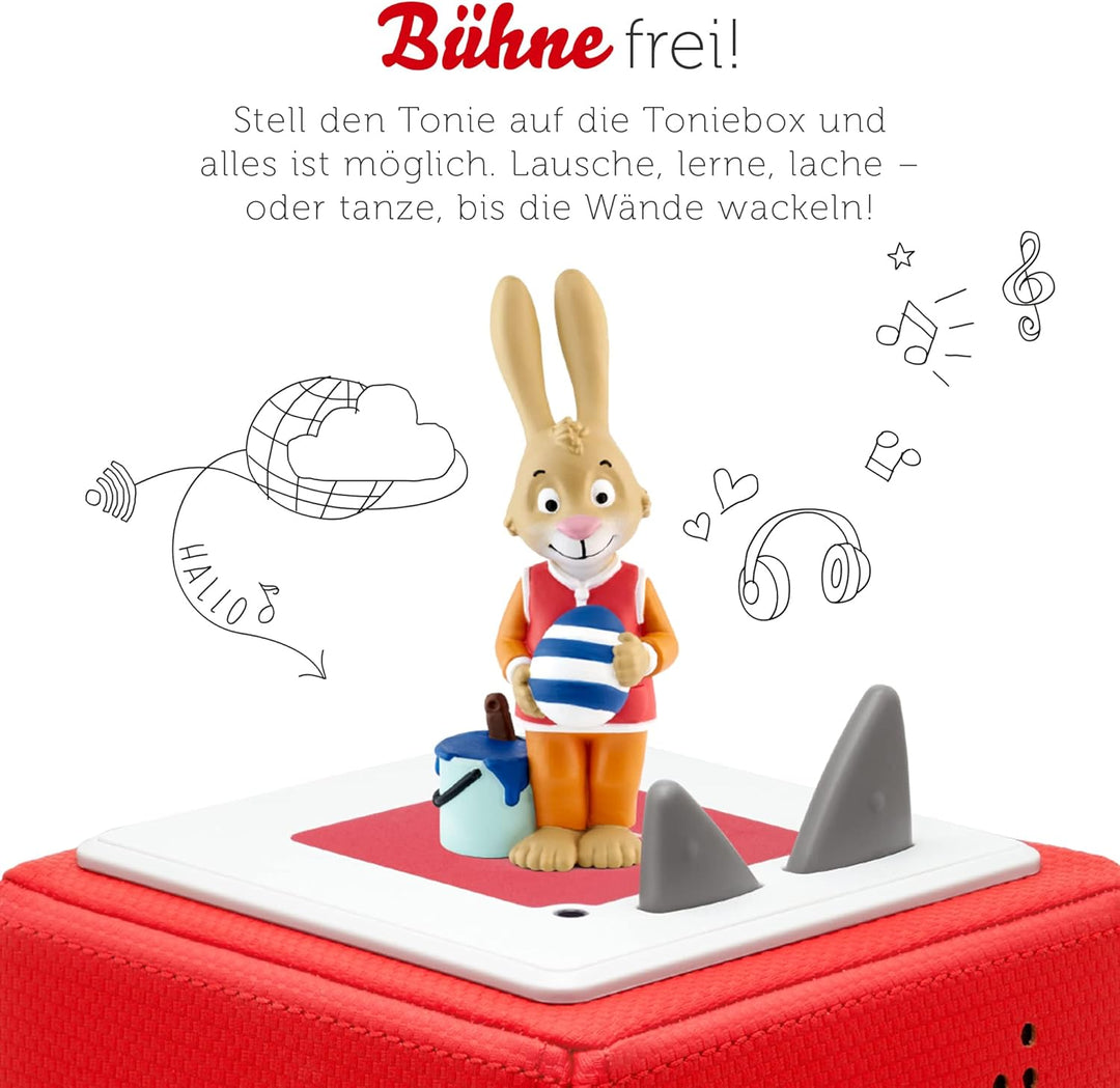 tonies Hörfiguren für Toniebox, Rolf Zuckowski – Rolfs Hasengeschichte, Oster-Hörbuch mit Liedern fü