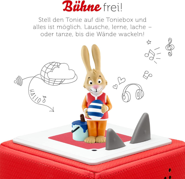tonies Hörfiguren für Toniebox, Rolf Zuckowski – Rolfs Hasengeschichte, Oster-Hörbuch mit Liedern fü