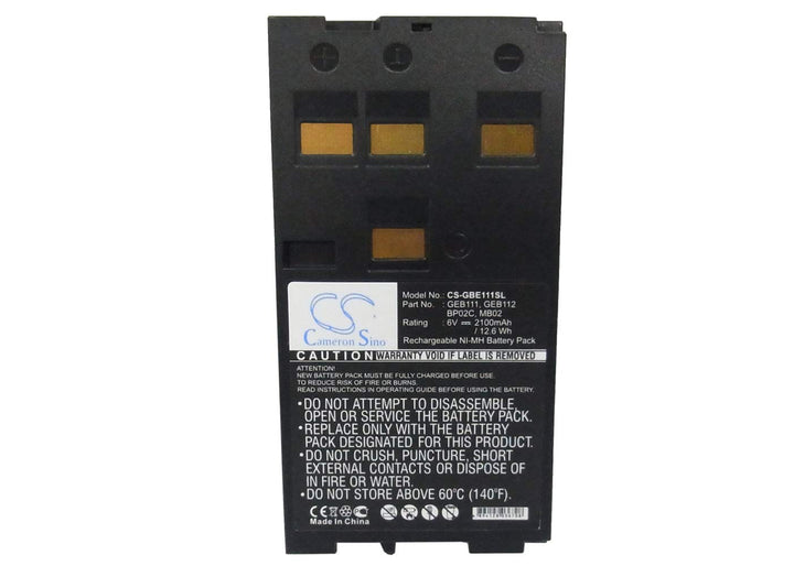 CS-GBE111SL Akkus 2100mAh Kompatibel mit [Leica] 400, 700, 800, DNA Instruments, DNA03/10, GPS500, G
