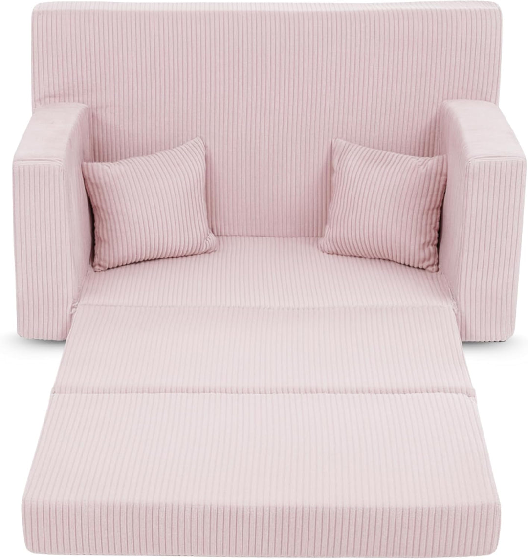 Flumi Personalisierte Kindercouch Kinder Sessel Baby Sofa Mini Schlafsofa Spielsofa Kinderzimmer Sch
