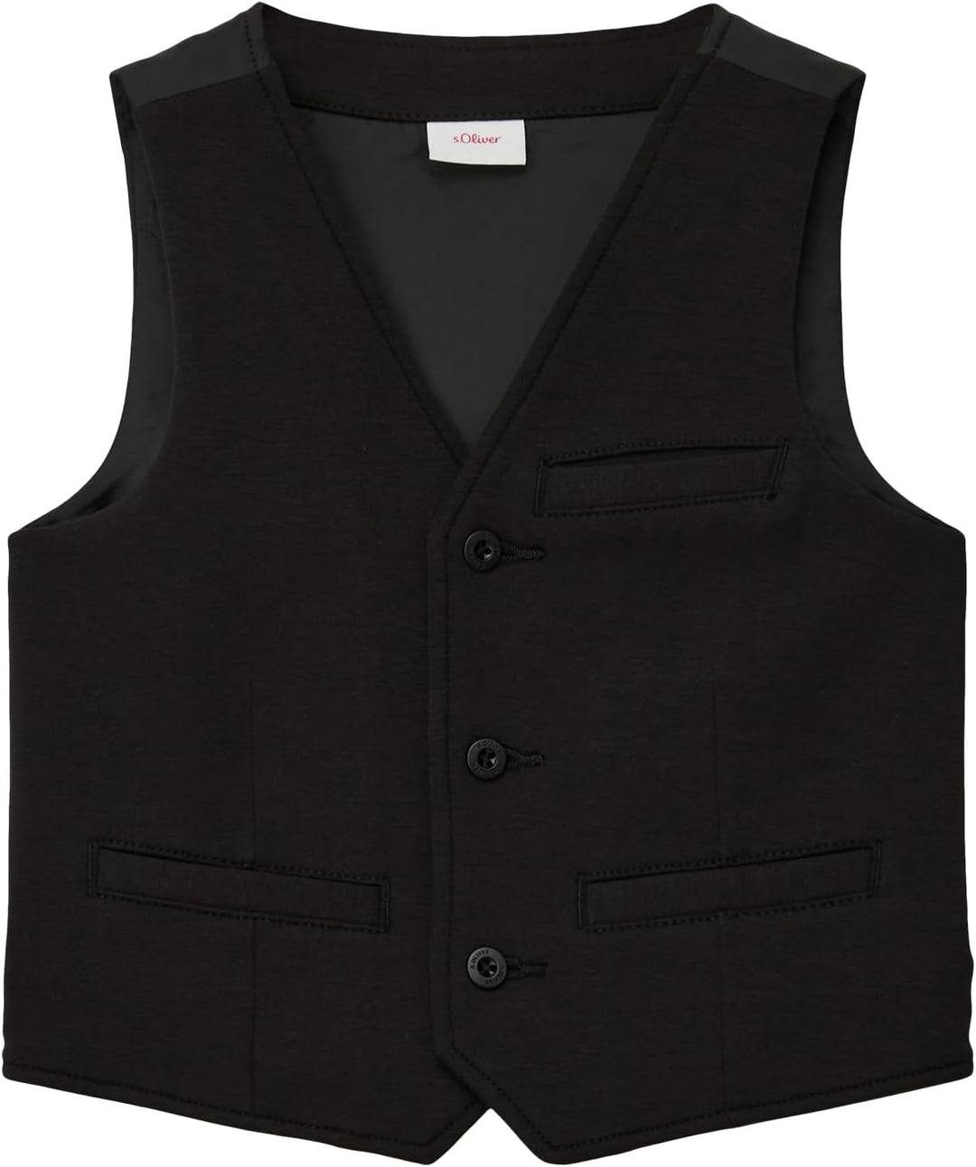 Festliche Weste aus Jersey 110 Schwarz, 110 Schwarz