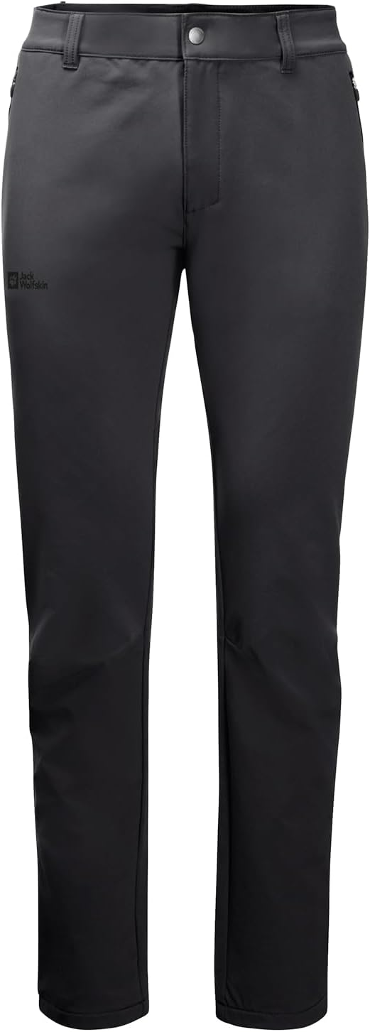 Jack Wolfskin Herren Wanderhose Activate Thermic Pants M 48 Schwarz, 48 Schwarz