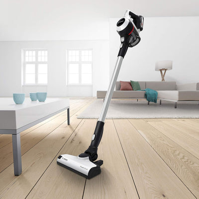 Bosch Akku-Staubsauger Unlimited Serie 6 BCS611AM, kabelloser Handstaubsauger, beutellos, leicht, Hy