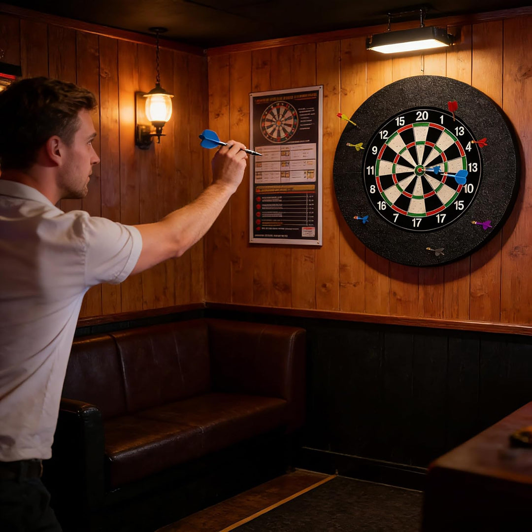 Rdutuok Profi-Surround & Wandschutz für Dartscheiben, Dart Catchring Surround – Schutzring und Umran