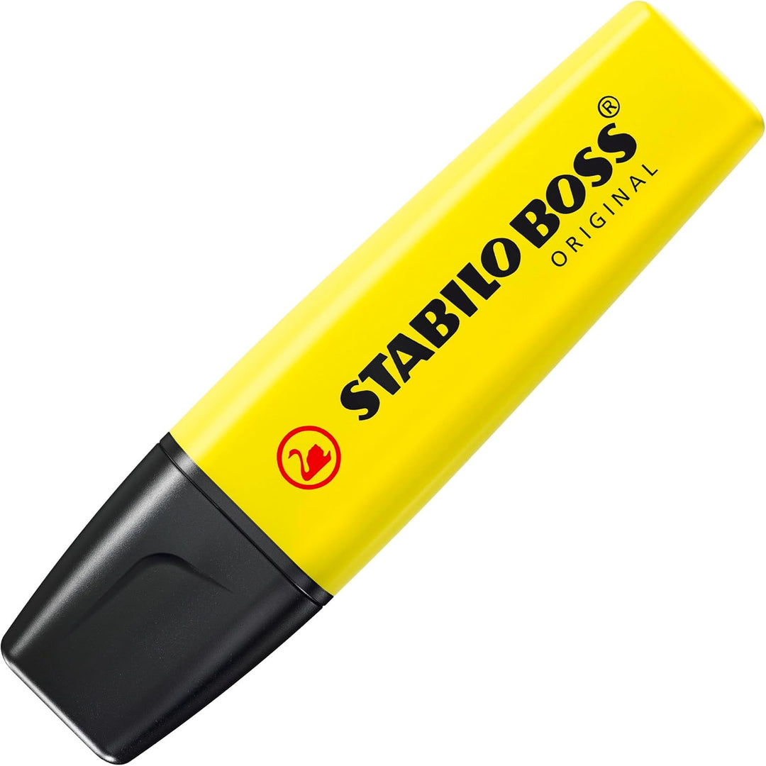 STABILO - Textmarker - BOSS ORIGINAL BOSSparade - 4er Tischset - grün, pink, orange, gelb, 4er Tisch