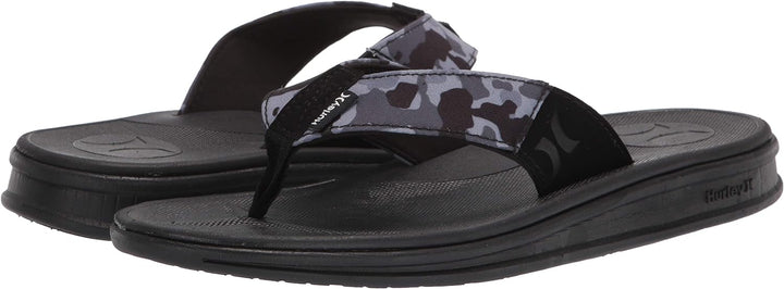 Hurley Herren M Icon Flip-Flop, Grau Meliert Le Grey Heather, 45 EU (US 11)