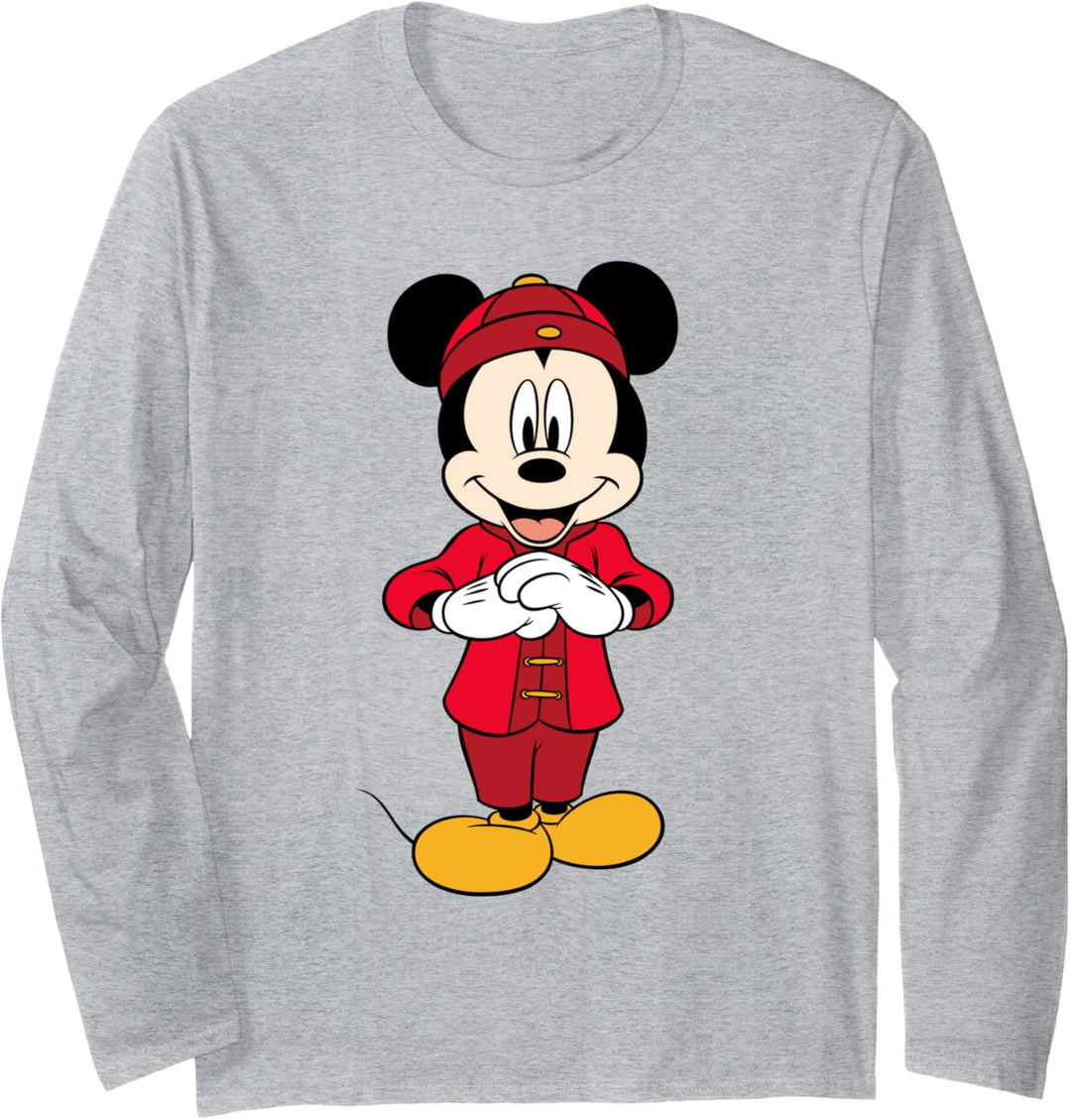 Disney Mickey Year of the Mouse Lunar New Year Langarmshirt
