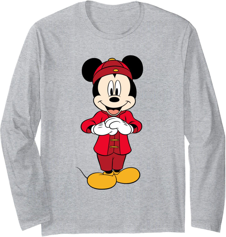 Disney Mickey Year of the Mouse Lunar New Year Langarmshirt