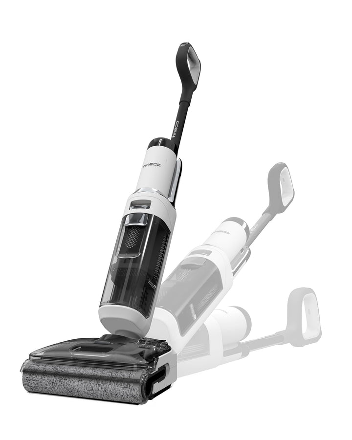 Tineco Floor ONE S6 Stretch Lite Nass Trockensauger, 180°Lay-Flat Nasssauger, Zentrifugallufttrocknu