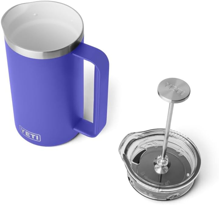 YETI Rambler Stempelkanne Mit DuraSip Keramikbeschichtung, Ultramarine Violet, 34 oz (1 L), Ultramar