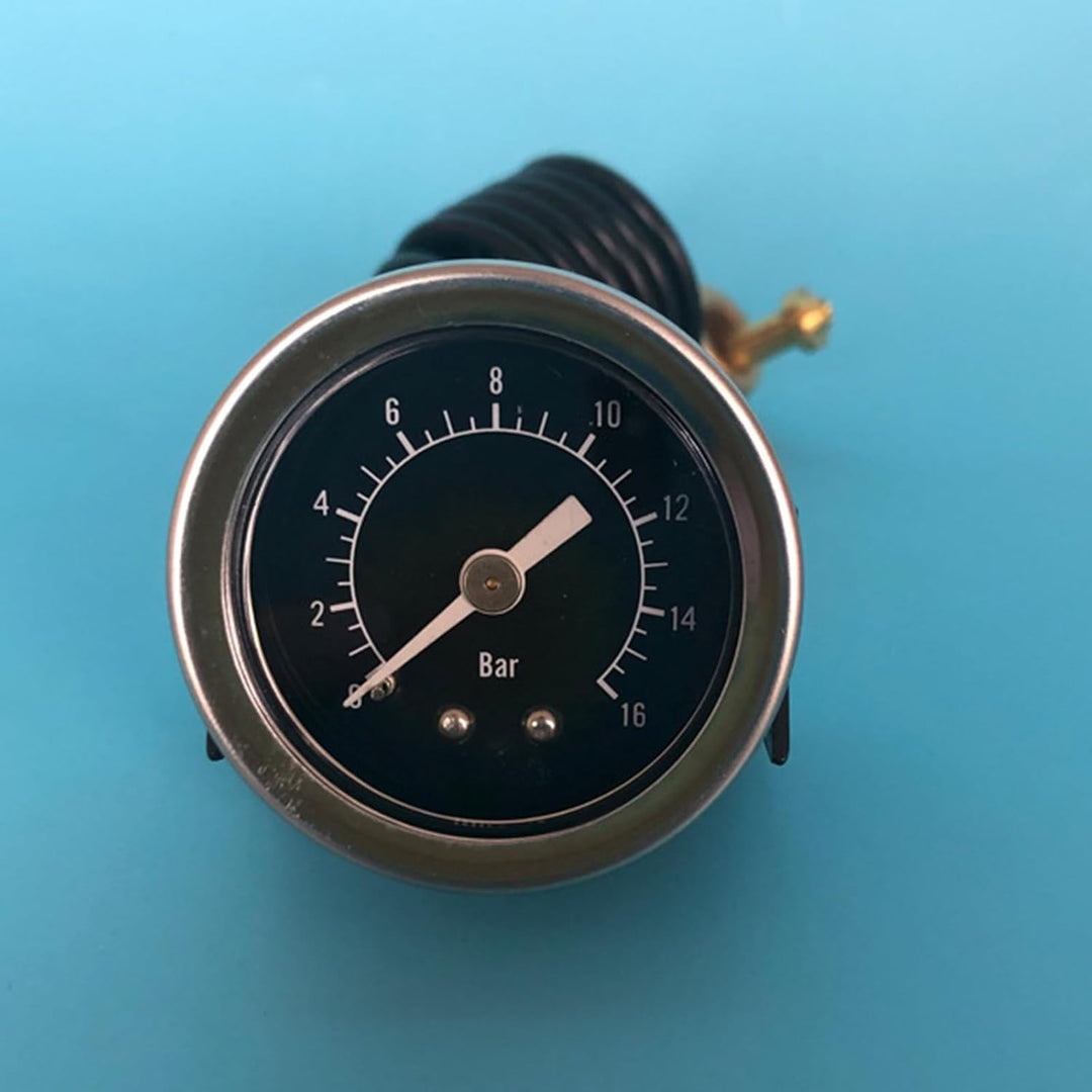 Einfache Installation, 16 Bar, Espresso-Manometer, Metalltextur, Küchengerät, Teil für Langlebigkeit