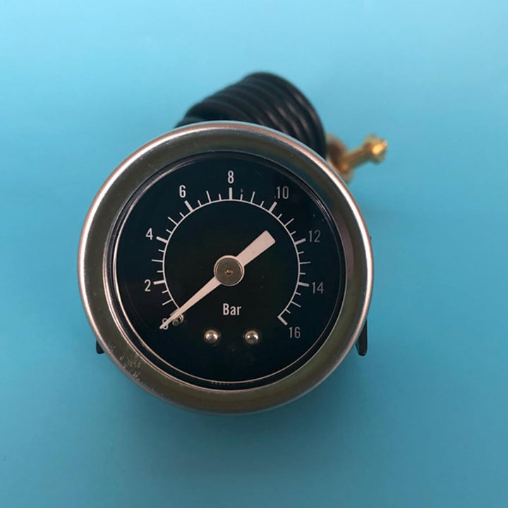 Einfache Installation, 16 Bar, Espresso-Manometer, Metalltextur, Küchengerät, Teil für Langlebigkeit