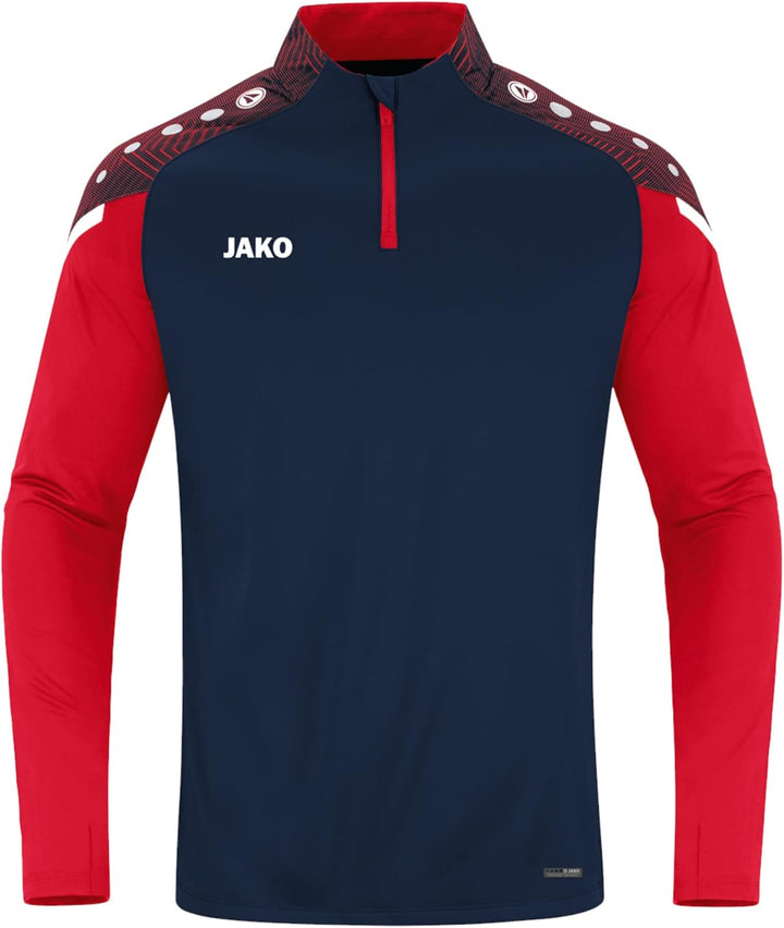 JAKO Herren Ziptop Performance S Blaurot, S Blaurot