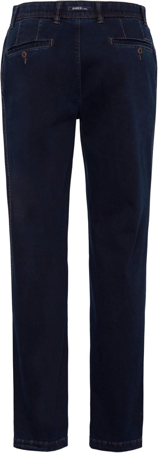by Brax Style Jim 316 Herren Flatfronthose Modern Fit 33U Dark Blue, 33U Dark Blue