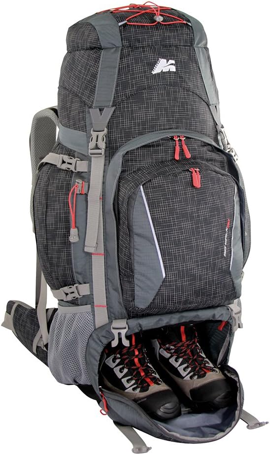 Marsupio Kinder-Rucksack Bigwalk, Marinegrau, Einheitsgrösse