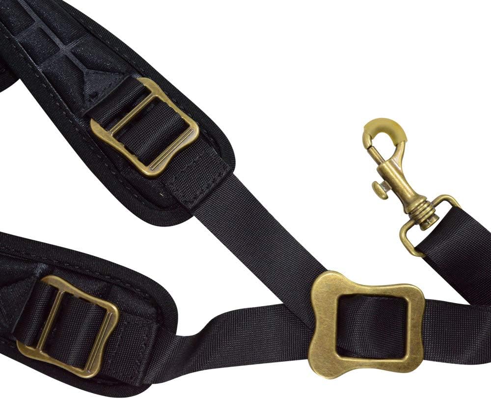 adorence Gepolstertes Saxophon-Umhängeband – bequemer Saxophongurt mit atmungsaktivem, abnehmbarem u