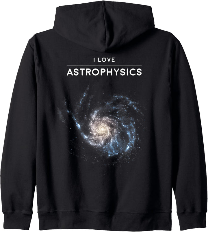 Ich liebe Astrophysik Kapuzenjacke