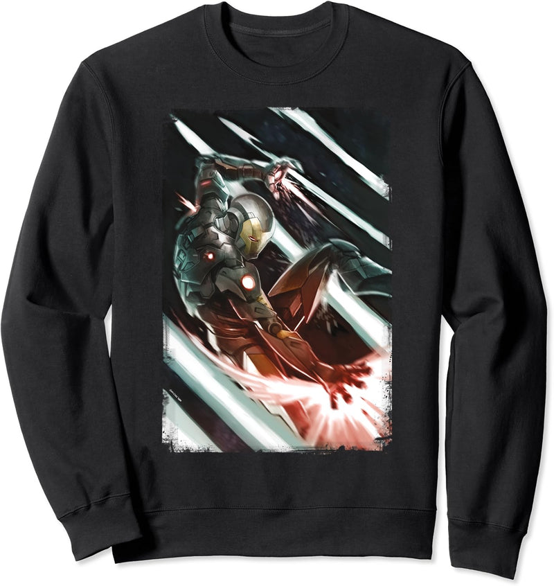 Marvel Iron Man Powerful Blast Poster Sweatshirt