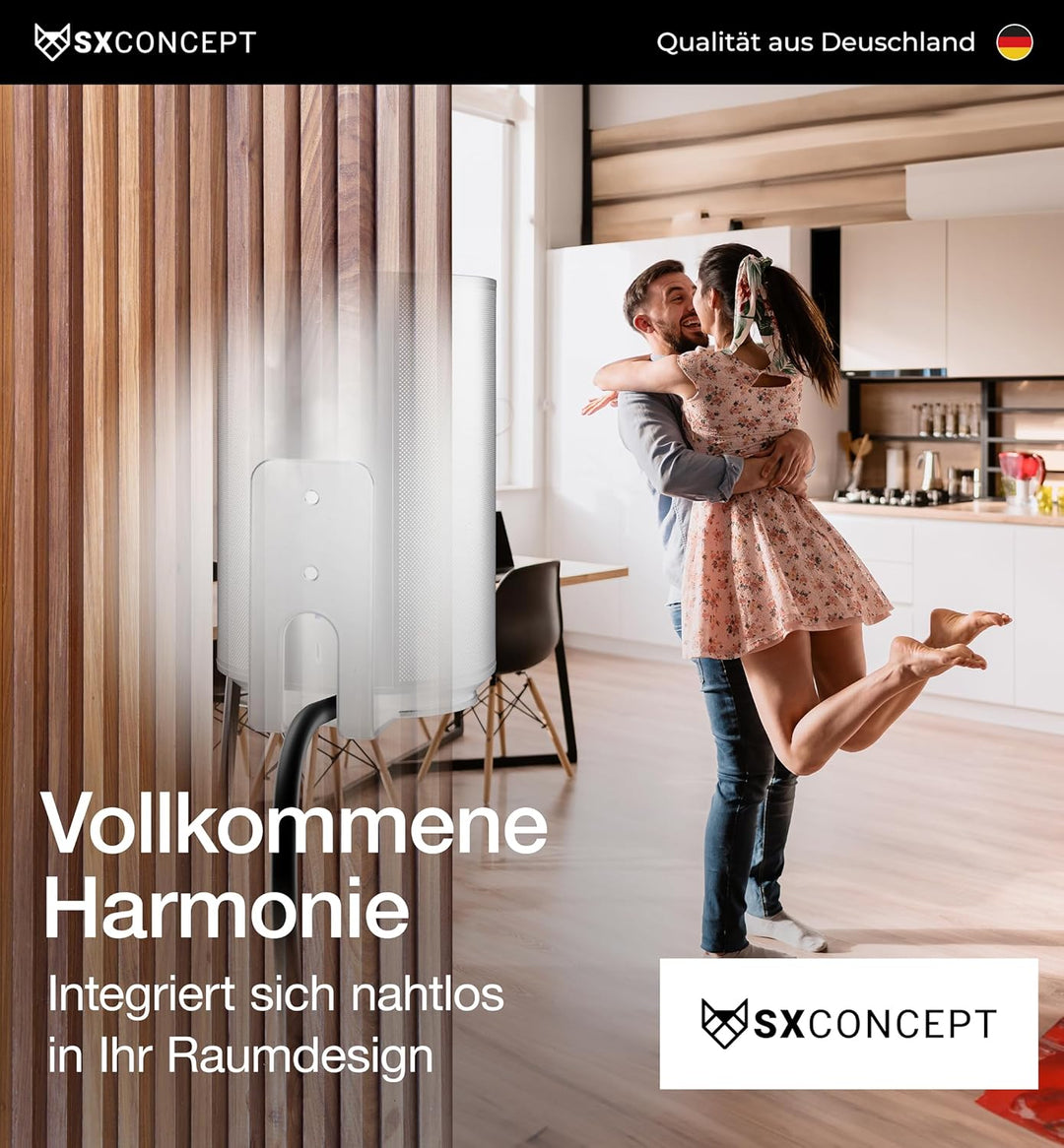 SX-Concept Wandhalterung für Sonos Era 100 | Gerade-Variante | Minimalistisches Design | Optimaler W