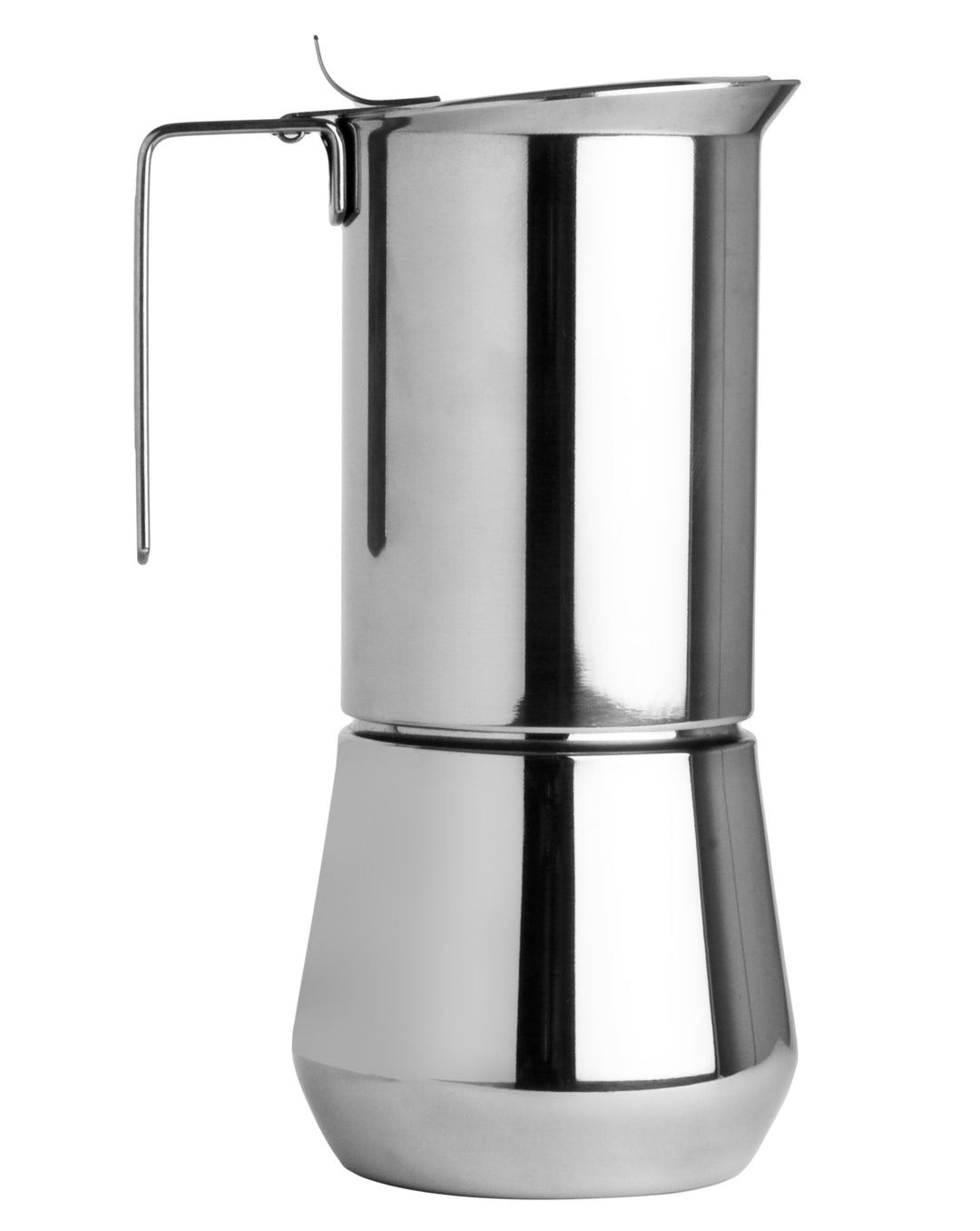 Ilsa Turbo Express Espressokocher, Edelstahl 18/10, 3 Tassen 3 cup Edelstahl, 3 cup Edelstahl