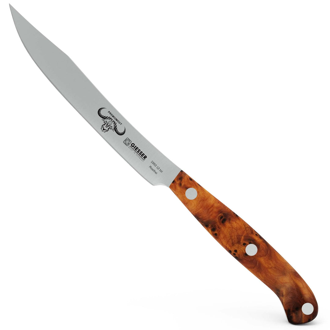 GIESSER seit 1776 - Made in Germany - Steakmesser 12 cm Tree of Life, PremiumCut Steak No 1, Thuja,