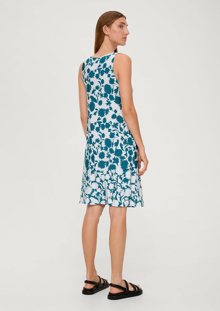 s.Oliver BLACK LABEL Jerseykleid aus Viskosestretch 36 Türkis 67f1, 36 Türkis 67f1