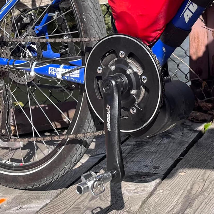 Prowheel Ebike Kurbelarm Erhältlich in Vierkantbohrung,140MM/152MM/160MM/165MM/170MM/175MM Fahrradku