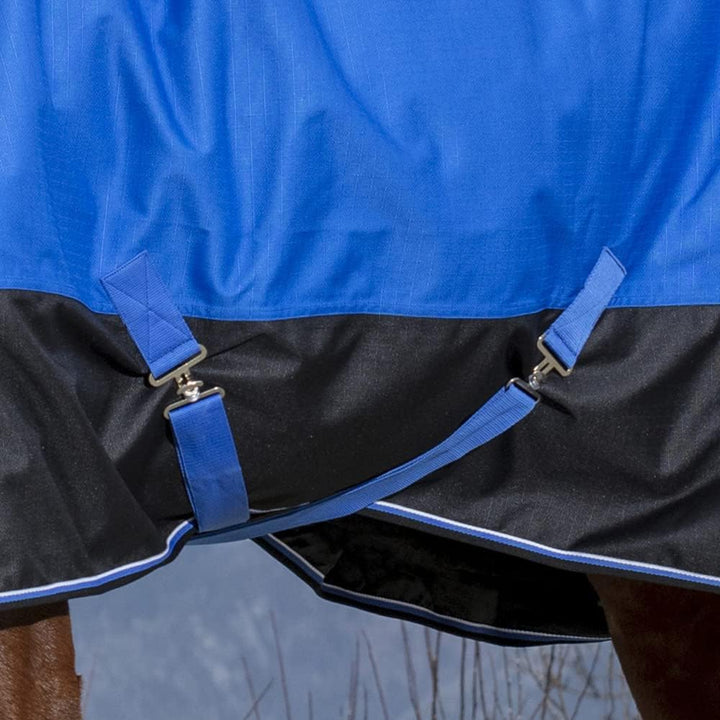 Equi-Theme Winterdecke 300g Füllung TYREX 1200D AISANCE blau/schwarz blau/schwarz 165cm, blau/schwar