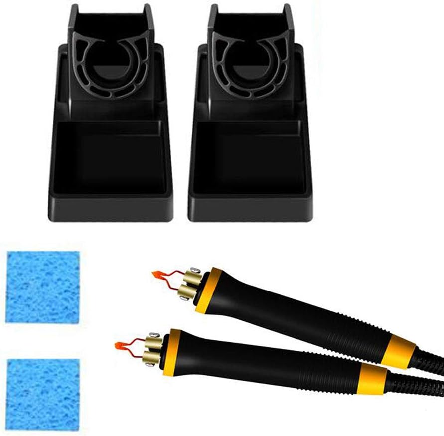 Seababyhouse 60W Professionelles Holzbrenner Werkzeug für Brandmalerei Dual Pen Brandmalerei Bastels
