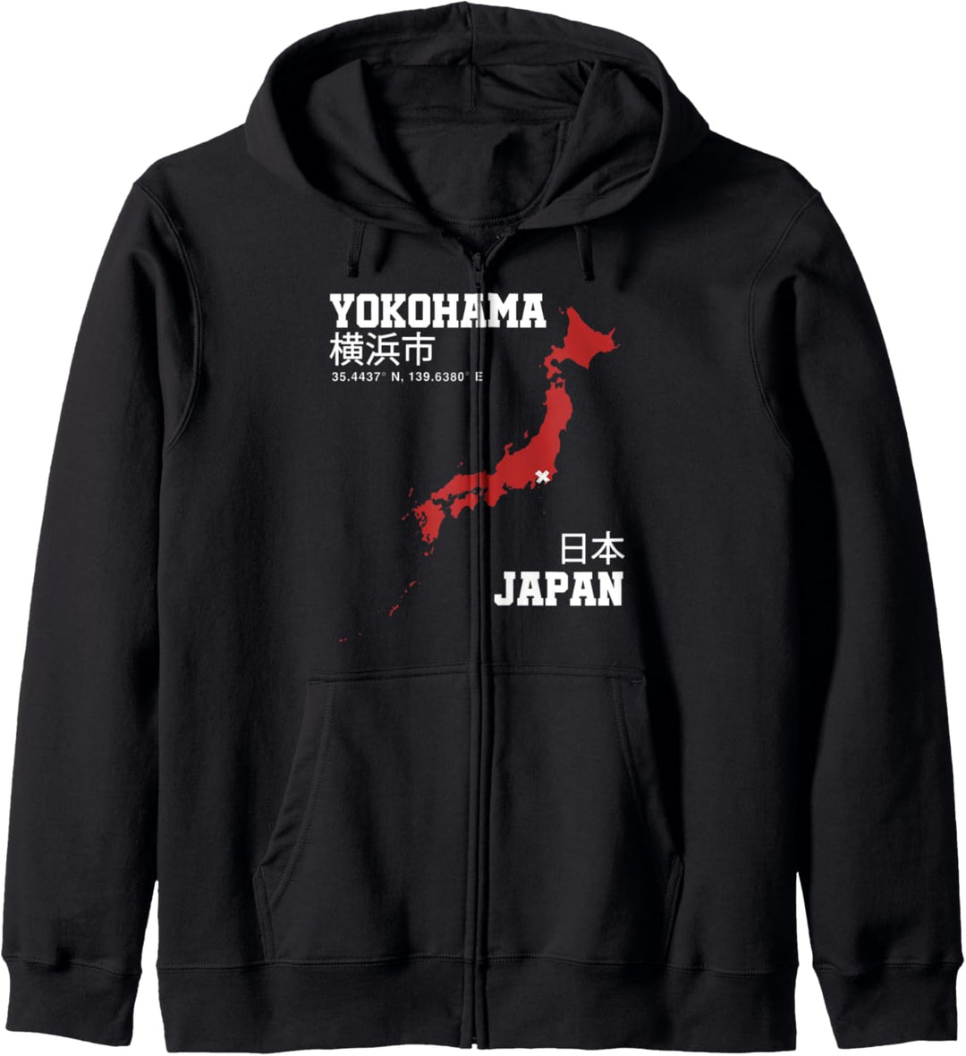 Japan Yokohama Kapuzenjacke