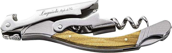 Laguiole Style de Vie Kurkentrekker Olijfhout in Giftbox