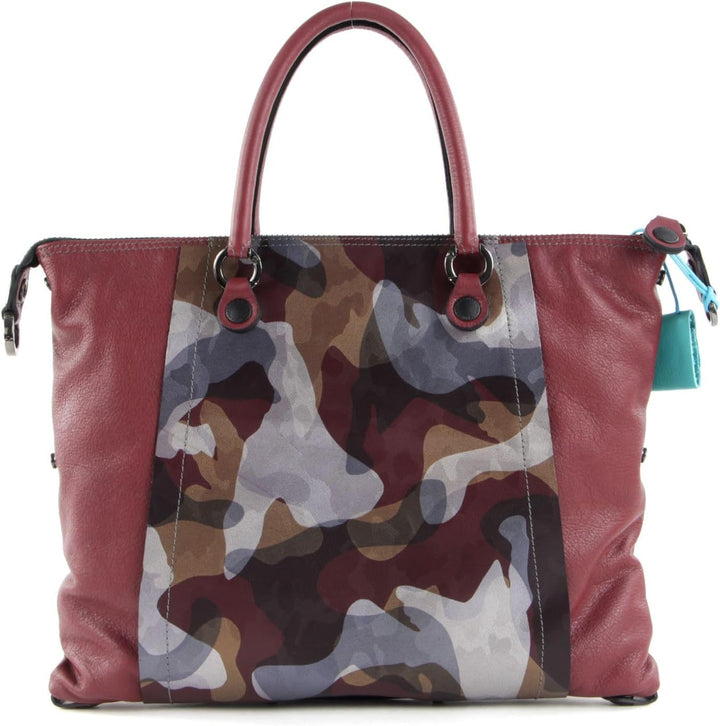 Gabs Bellona Flat Bag M Mosto + Mimetico Bordeaux