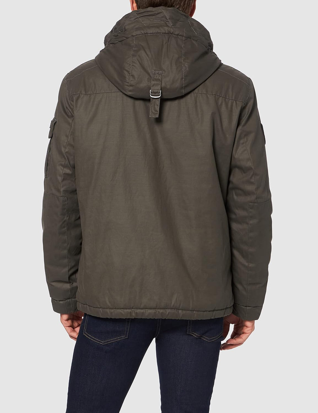 camel active Herren Jacket 28 Beluga, 28 Beluga