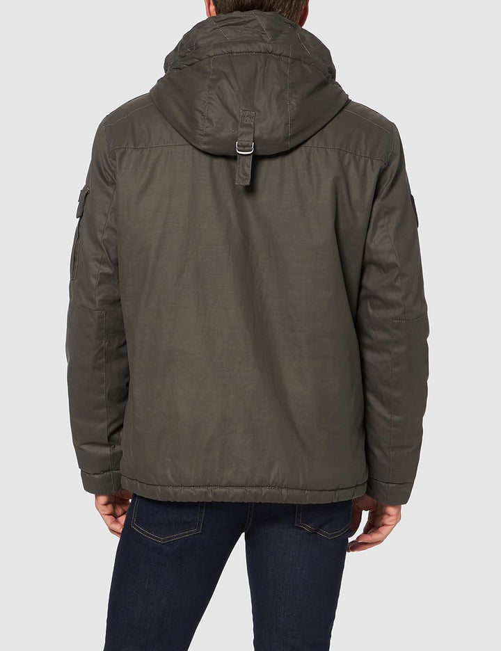 camel active Herren Jacket 28 Beluga, 28 Beluga