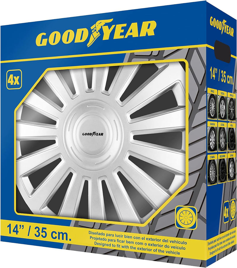 Goodyear 14 GOD9064 SILBER ESTAMBUL NABENABDECKUNG ESTAMBUL 14" SILBER, ESTAMBUL 14" SILBER